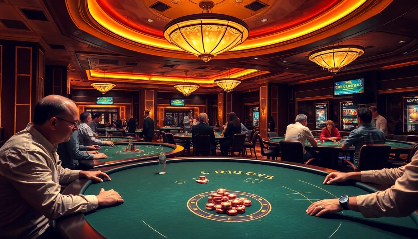 Erlebe online casinos echtgeld mit spannenden Spieltischen und lebendigen Spielern für eine aufregende Casino-Atmosphäre.