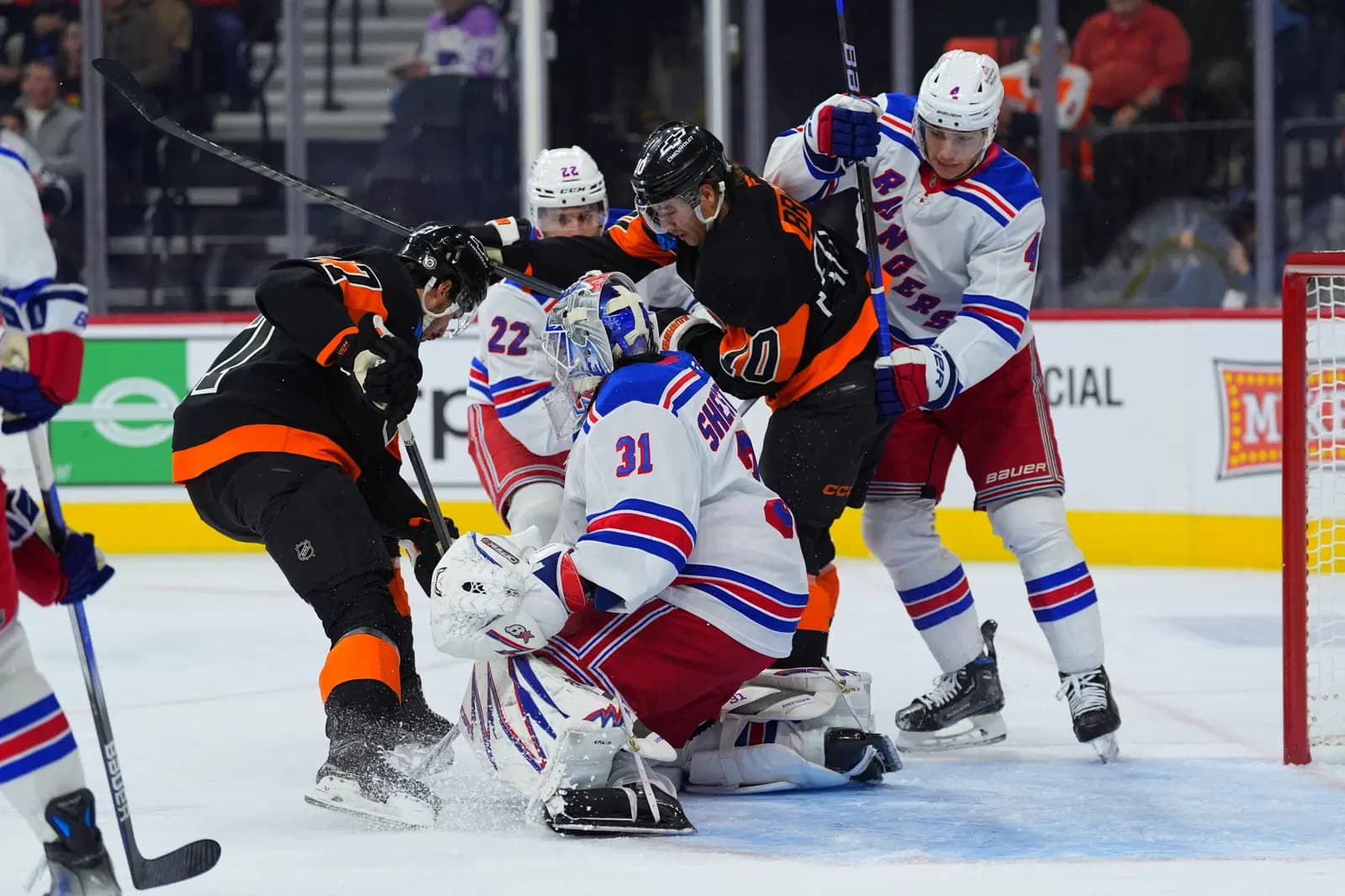 flyers vs rangers