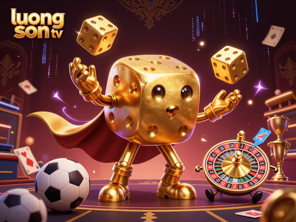 View the exciting luong son tv sports betting action with vibrant 3D characters and game elements.