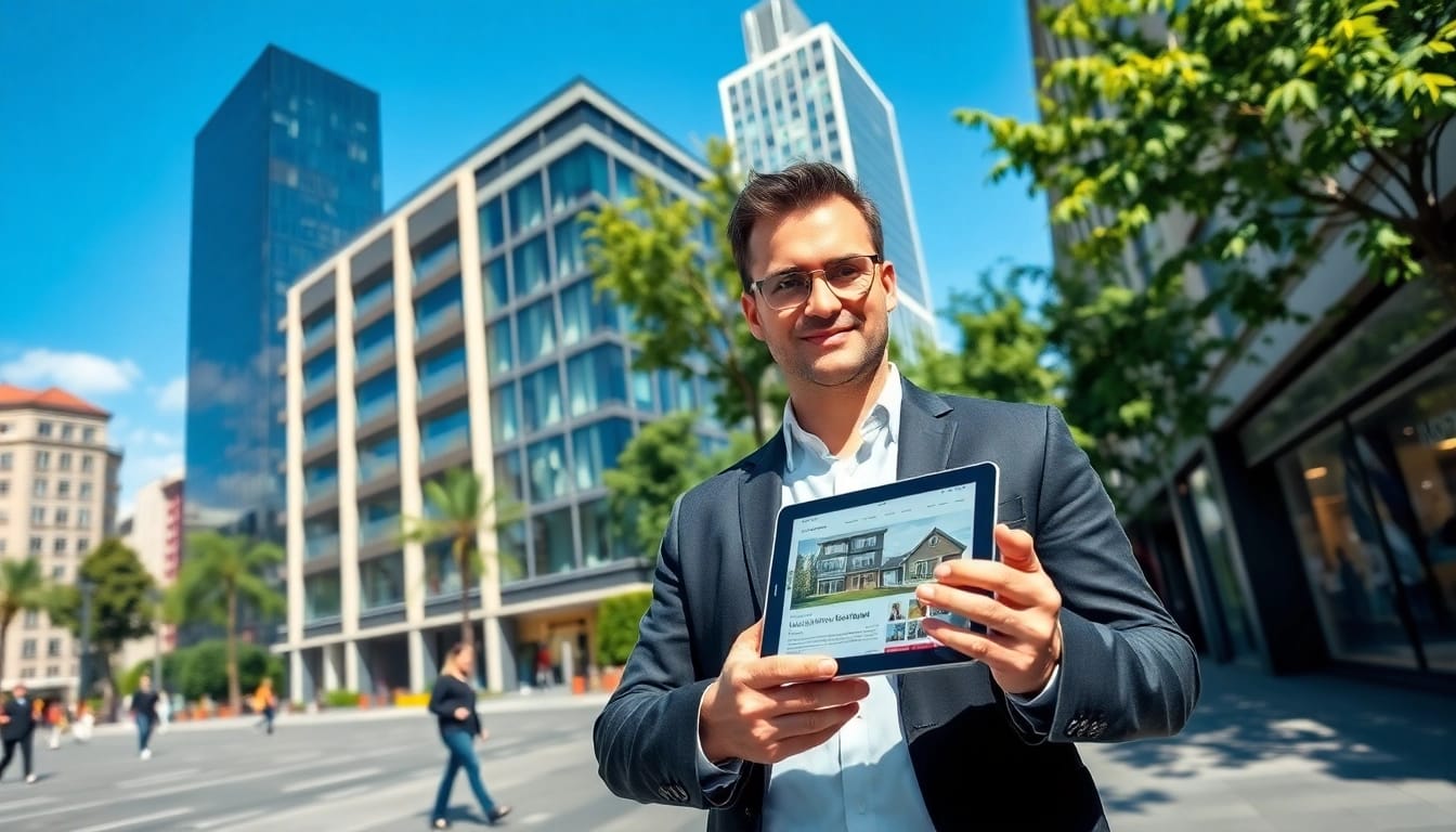 Immobilienmakler Frankfurt Dornbusch zeigt moderne Wohnung im Stadtzentrum von Frankfurt.