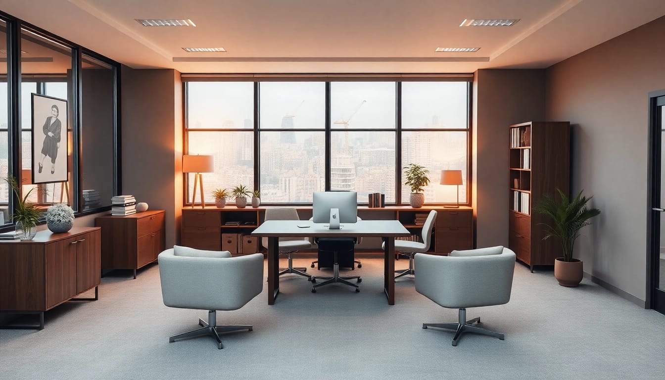 Pflegedienst gründen: Inspirierendes Büro-Setup für die Gründung eines Pflegedienstes.