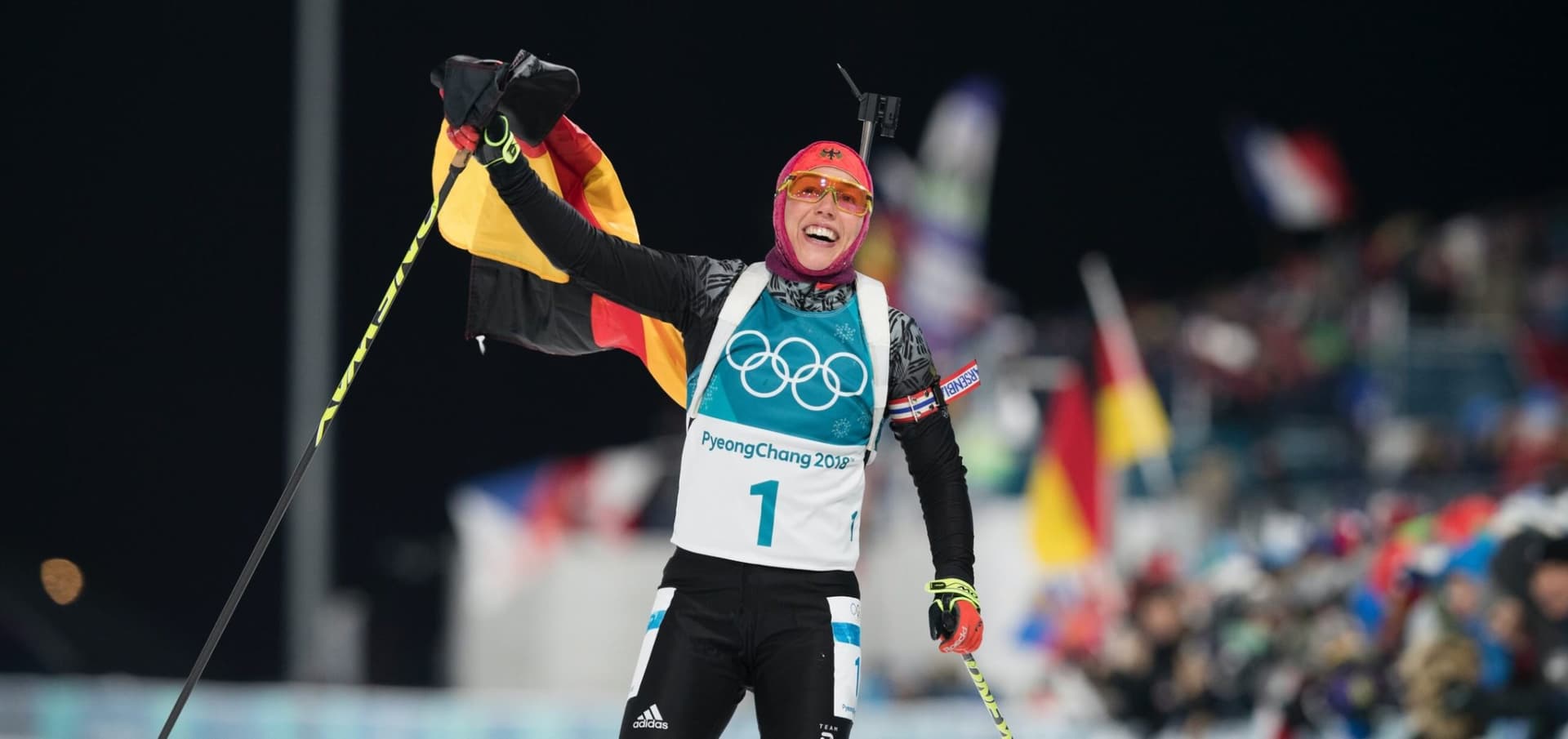 biathletin laura dahlmeier biathlon