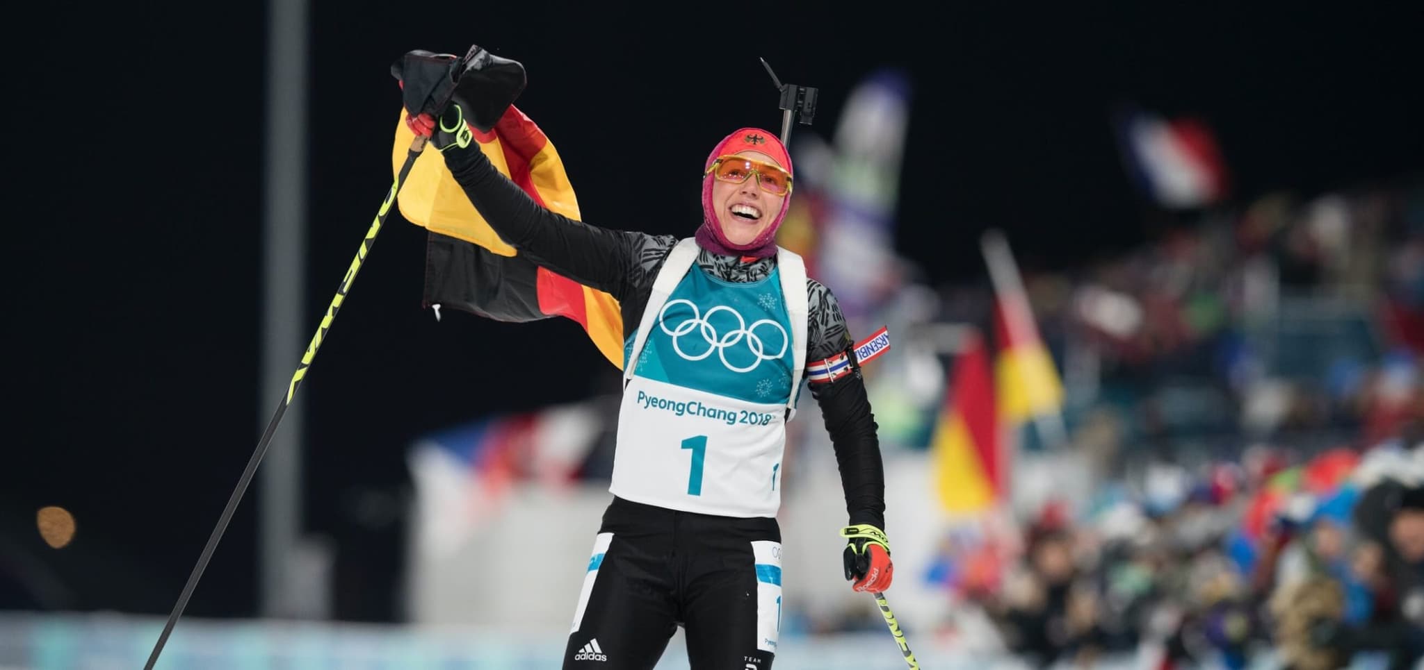 biathletin laura dahlmeier biathlon