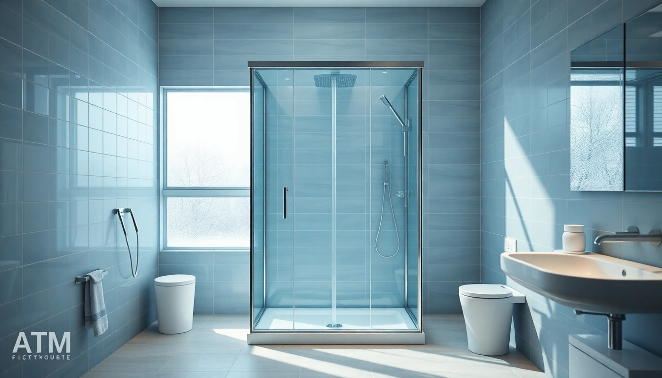Erleben Sie die duschkabine 100x100 in einem eleganten Badezimmer mit modernem Design.