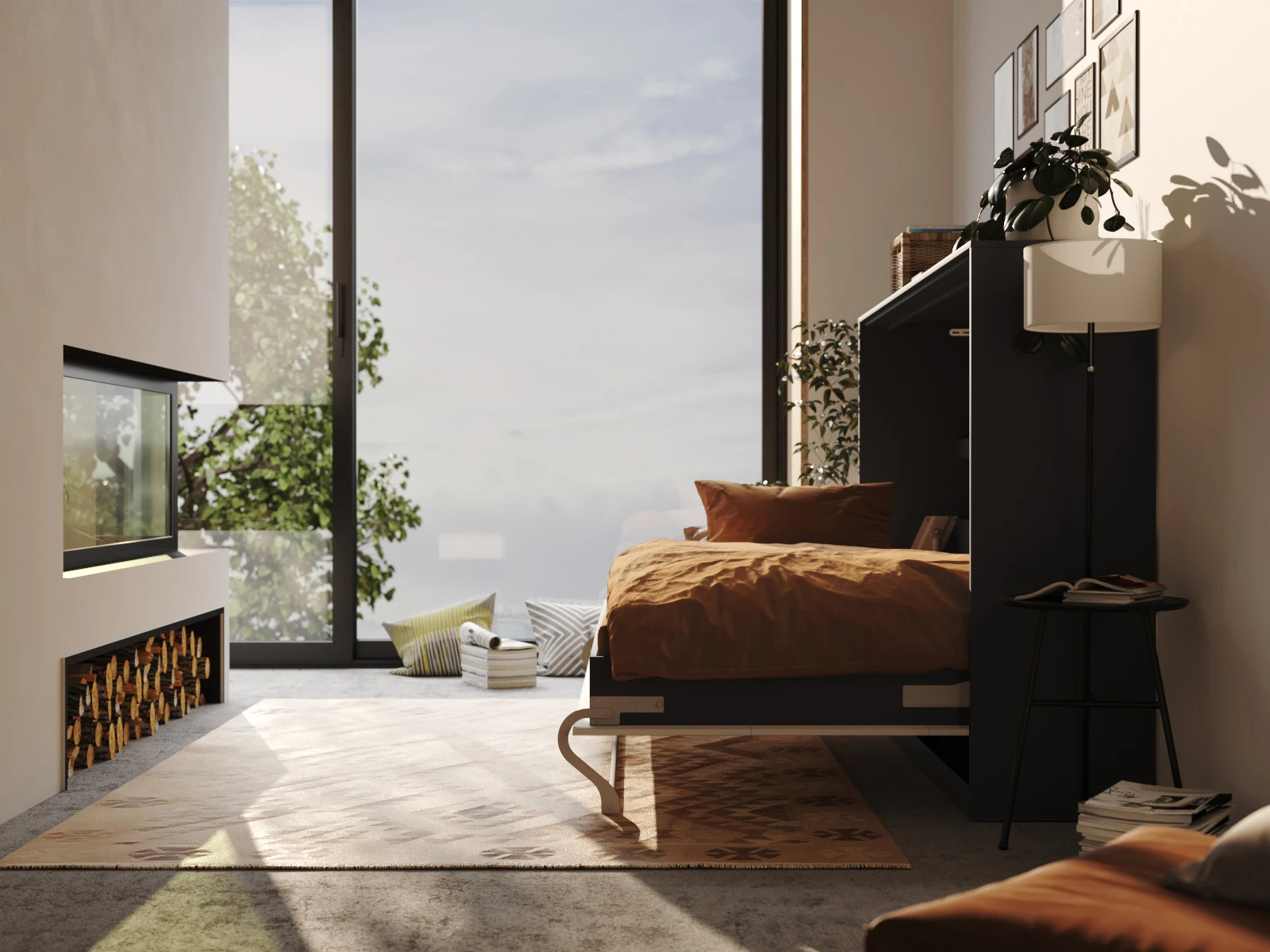 Hausbett 140x200 mit Rausfallschutz – perfekt für kleine Abenteurer