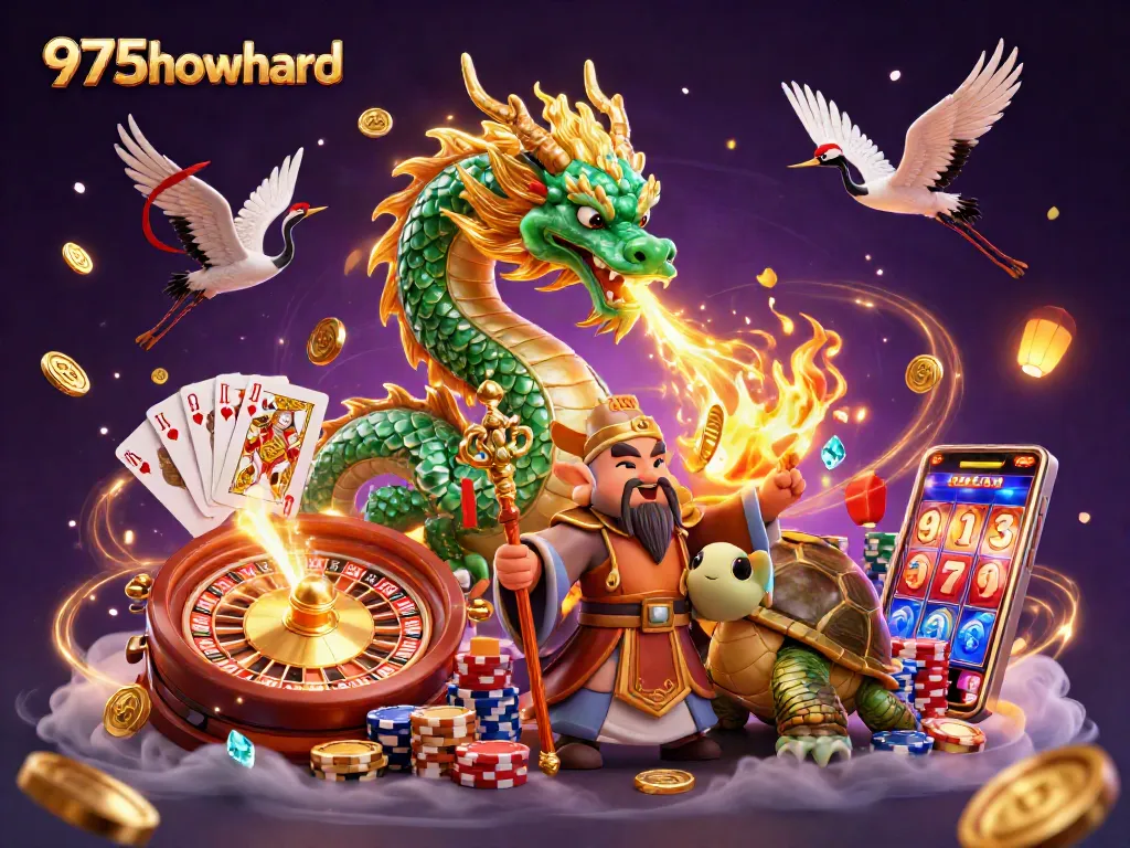 Win big with luck at 975howard casino featuring dramatic scenes of fortune