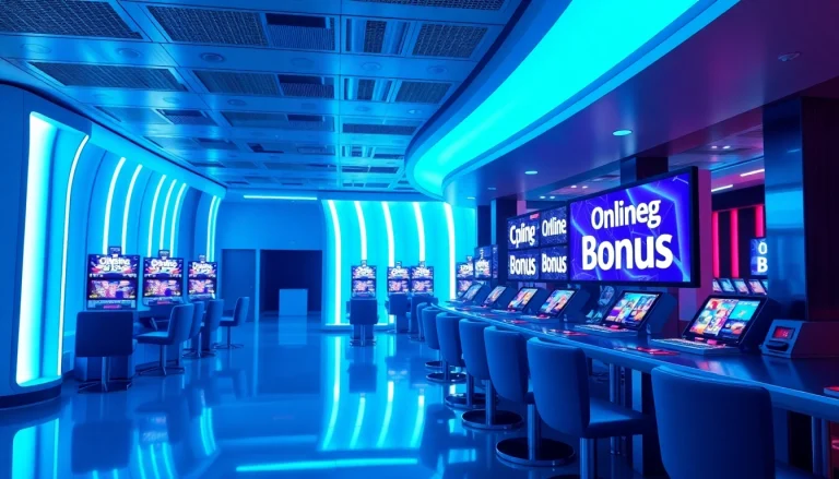 Unlock enticing online casino bonus offers showcasing dynamic visuals and layouts for a thrilling gaming experience.
