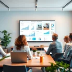 Strategizing marketing für pflegedienste in a collaborative office environment.