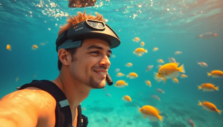 Tauchschule Playa del Carmen: Taucher entdeckt die faszinierende Unterwasserwelt eines Korallenriffs.