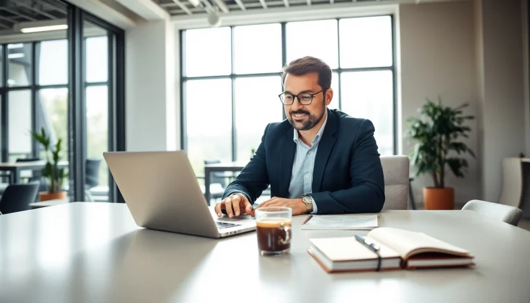 Headhunter führt Gespräche am Tisch, um Kandidaten auszuwählen.