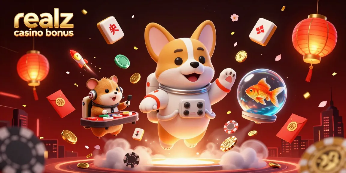 Erleben Sie den realz casino bonus mit einem 3D-Casinospiel in einer Null-Schwerelosigkeit-Umgebung, wo Spielelemente umschwirren.