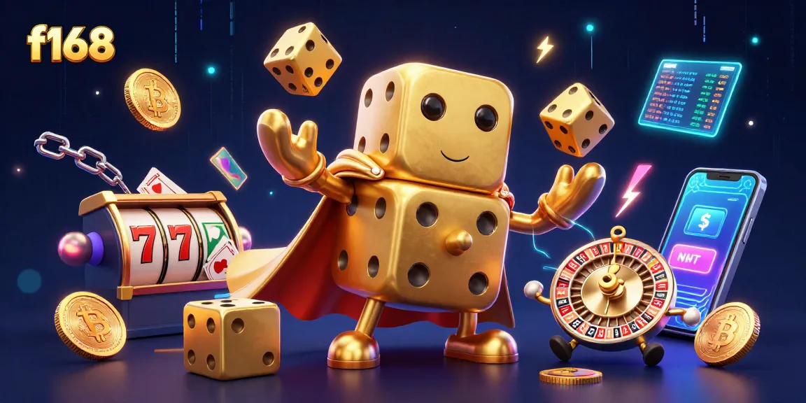 Spin the massive golden dice golem at f168 with rich slot games and crypto elements.